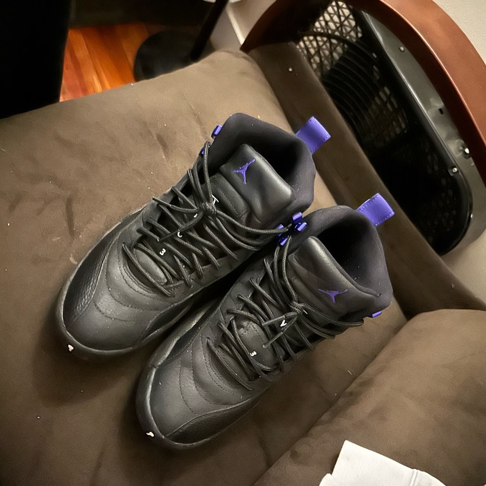 Jordan 12s dark concords size 8